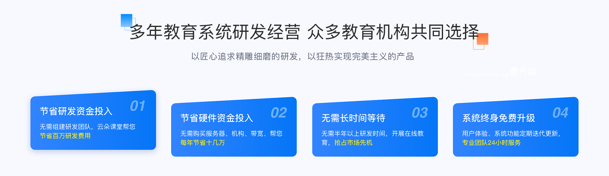 在線課堂平臺_教育直播在線課堂平臺-云朵課堂 在線課堂哪個好 教育在線課堂平臺 第1張