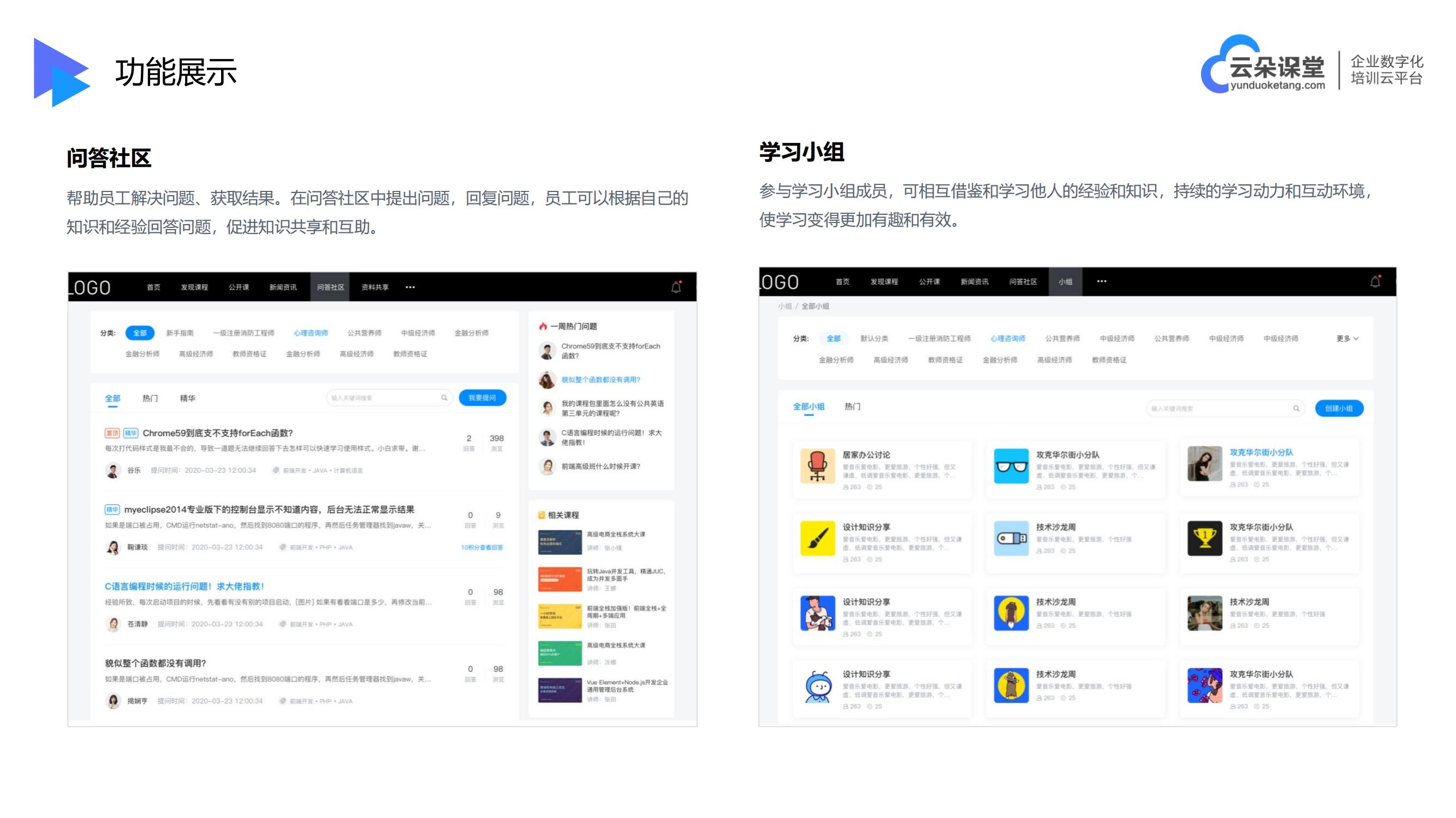 企業家培訓_哪個平臺可以在線教學_云朵課堂 企業培訓課程系統 網上在線教學平臺哪個好 第6張